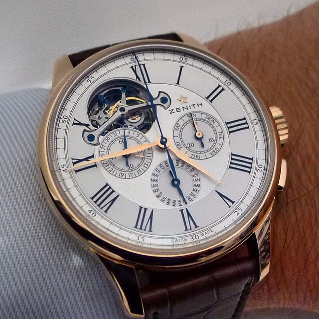 Montre Zenith Calendrier Perpetuel